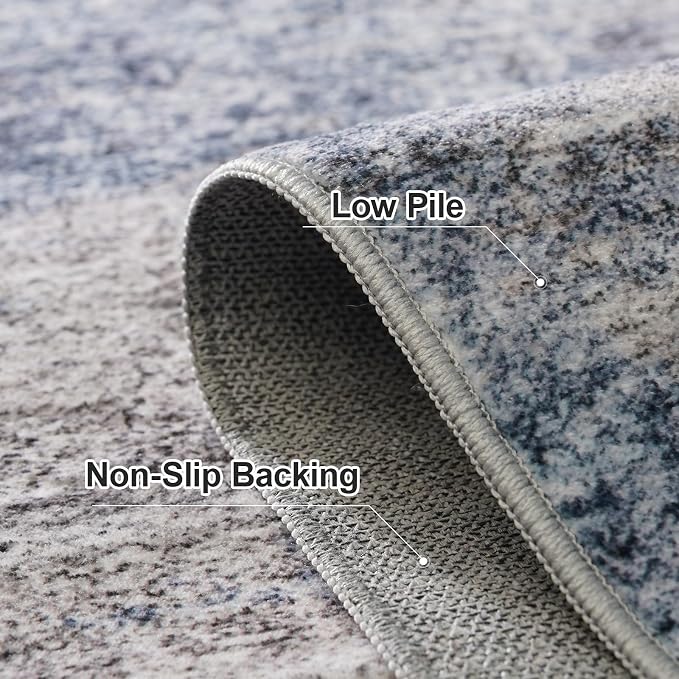 4x10 Kitchen Washable Runner Rug - Image 3
