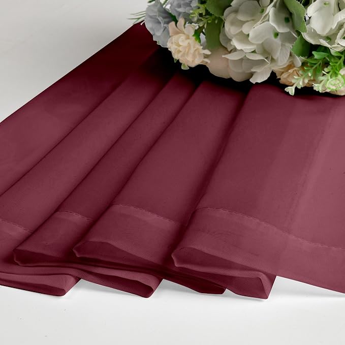 Aiyufeng Sheer Voile Window Treatment Rod Pocket Curtain Panels - Image 9