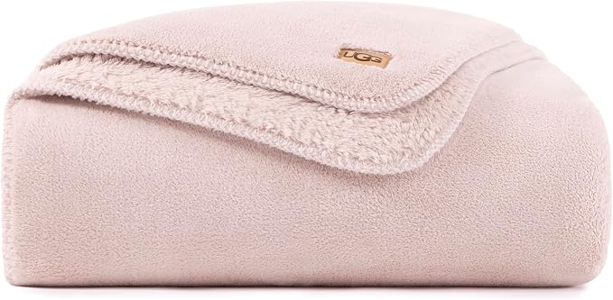 UGG Whitecap Twin Blanket, Soft Cozy Fleece Blanket by UGG