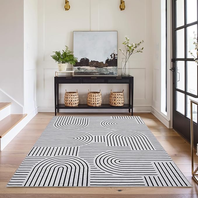 ROYHOME Washable Rug 5x7 Area Rugs - Image 3
