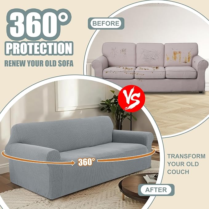 Stretch Couch Cover Washable Sofa Slipcover Furniture Protector - Image 4
