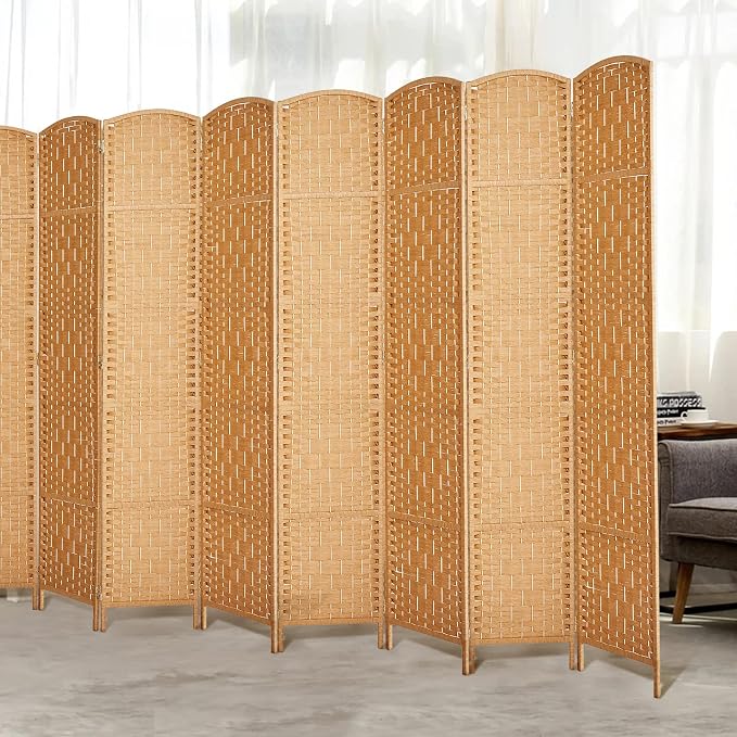 Rose Home Fashion 6 ft Tall Room Divider, Room Dividers and Folding Privacy - Image 2