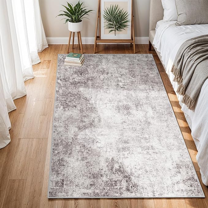 3x6 Washable Kitchen Runner Rug – Abstract Non-Slip Mat - Image 2