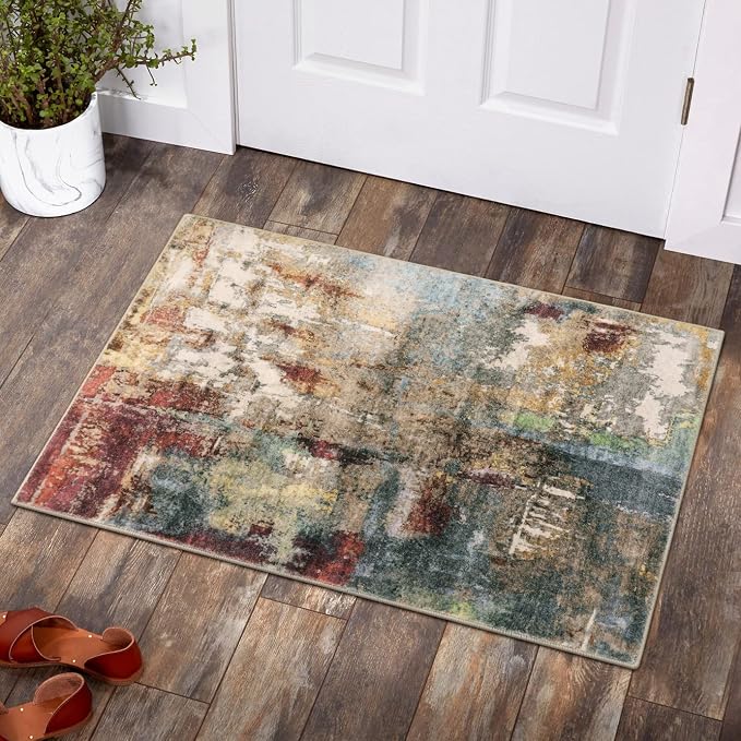Lahome Modern Abstract Area Rug by Lahome