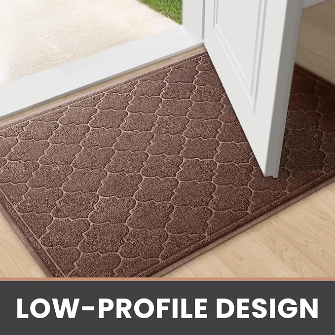 LuxStep Door Mat Large 36"x47"Indoor Outdoor Doormat, Non-Slip Low-Profile - Image 7