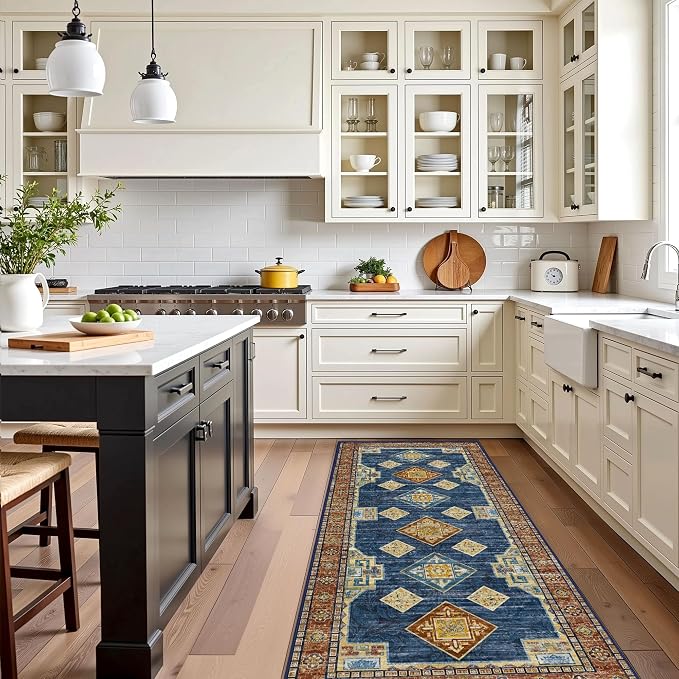 Tritard Non Slip Kitchen Rugs Sets of 3 Washable Boho Kitchen Mats - Image 6