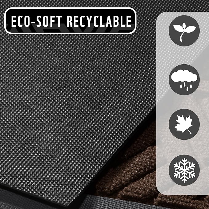 Yimobra Large Door Mat 47x32, All-Weather Waterproof Outdoor Mats - Image 4