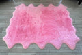 Free Shape Luxury Soft Fluffy Shag Area Rug Decto 10 Pelts 6'x10', 180x300cm by LAMBZYRUGS