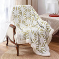 LOMAO Sherpa Fleece Blanket for Mom Cozy Soft Throw Blanket for Women Men by LOMAO