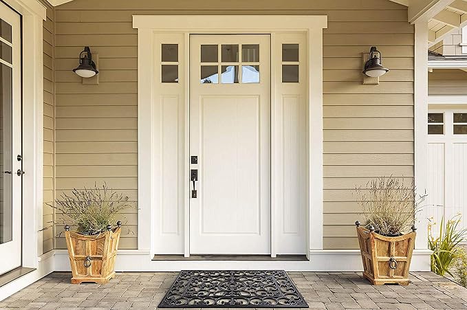 DII Rubber Doormats Collection All Weather, Wrought Iron - Image 2