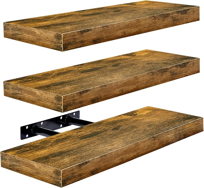 Sorbus Floating Shelves for Wall – 16 Inch Floating Shelf for Kitchen, Living - Image 7