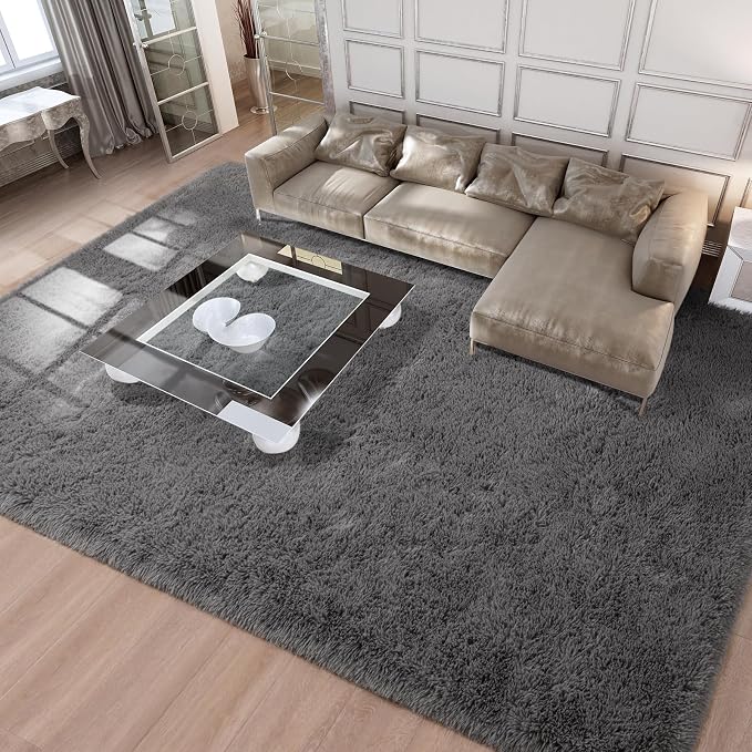 Merelax Soft Area Rugs for Livingroom Bedroom, Shaggy Plush Fuzzy Fluffy Carpet - Image 7