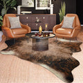 Easycozy Faux Cowhide Large Cow Print Rug by HomeWesternDecoration