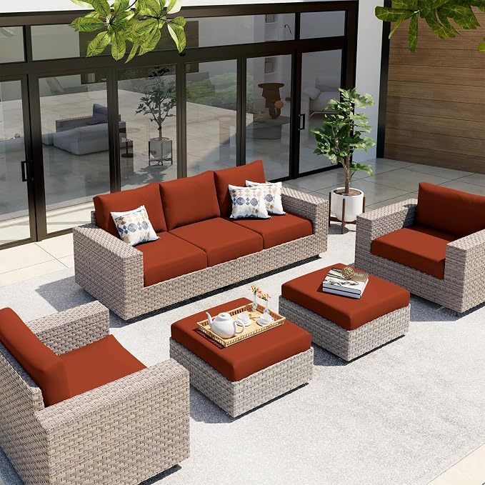 hyha Waterproof Couch Cushion Covers, Stretch Sofa Couch Seat Slipcover - Image 8