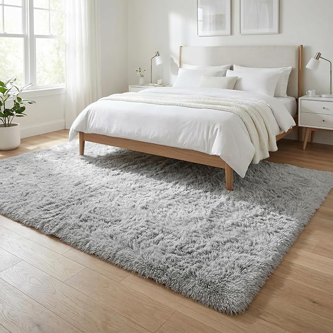 Merelax Soft Modern Indoor Large Shaggy Rug - Image 9