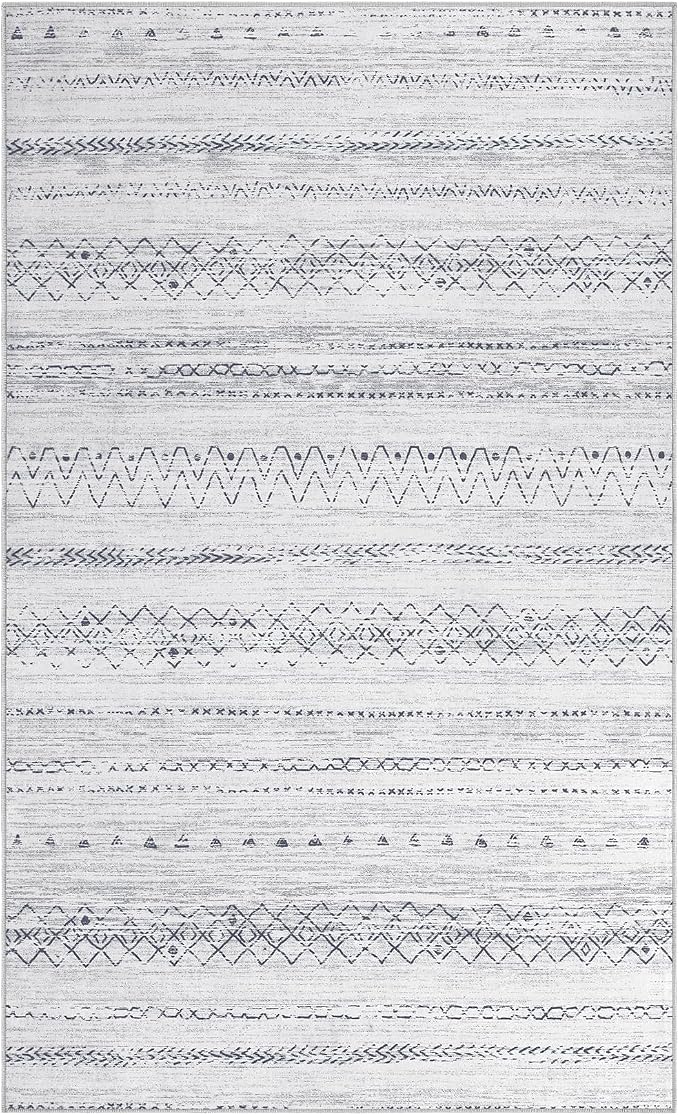 cotiled 3x5 Area Rug Living Room: Washable Boho Rugs - Image 6