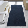 LOCHAS Luxury Bathroom Rug Shaggy Bath Mat 24 x 44 Inch, Washable Non Slip Bath by LOCHAS