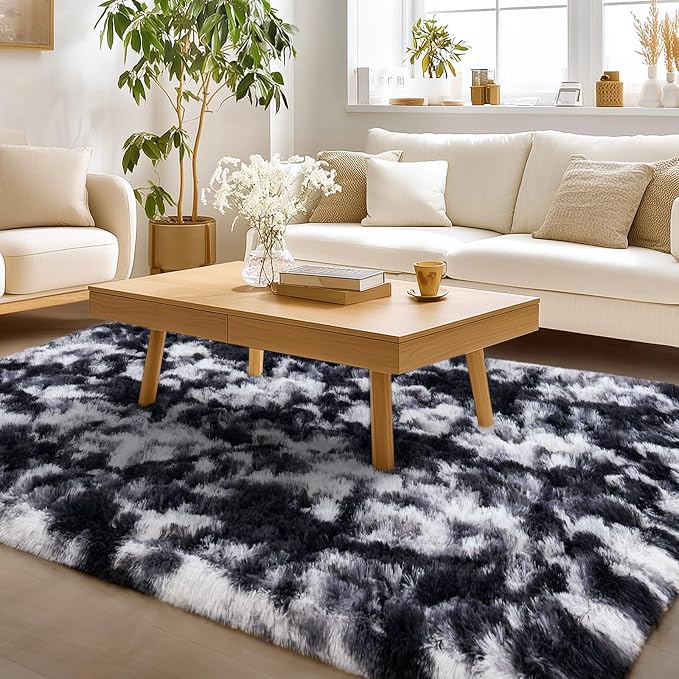 Rug for Living Room Bedroom, 5x7 Area Rugs for Living Room, Ultra Soft Modern - Image 6