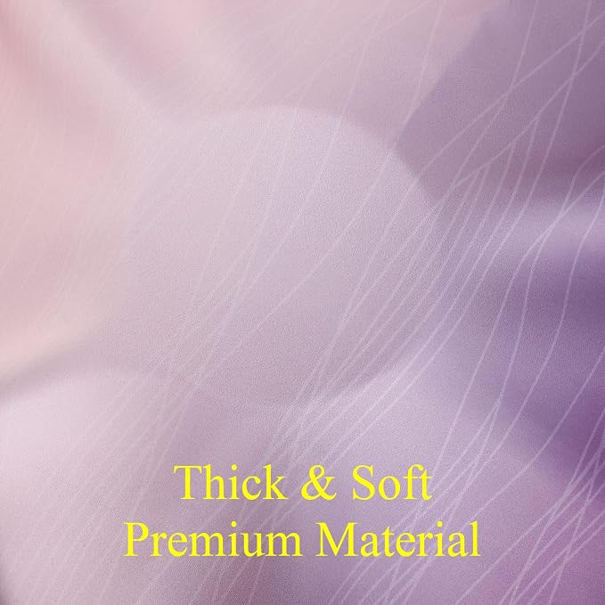 Estelar Textiler Pink and Purple Blackout Curtains 54 Inch Length, Light - Image 8
