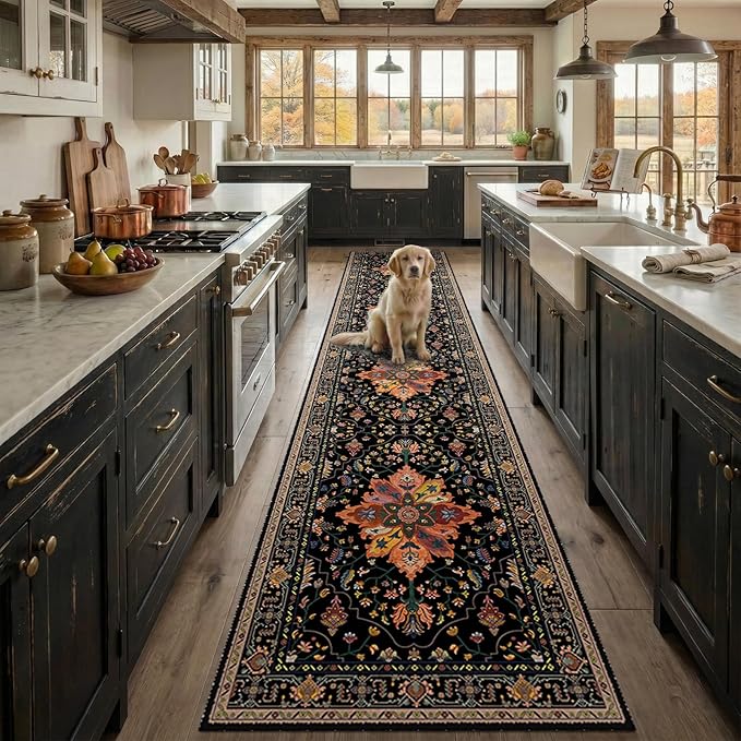 Area Rugs 2'x9' Runner Rug Non Slip Washable - Image 2