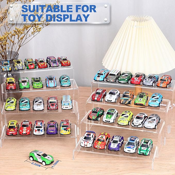 Aheroi Large Acrylic Risers, Cake Shelves Retail Shoe Showcase - Image 6