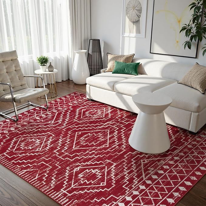 Wonnitar Moroccan Washable 5x7 Rug - Image 7