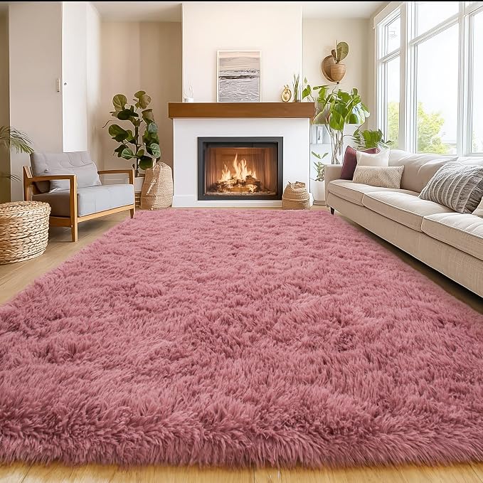 Area Rug for Living Room 6x9, Ultra Soft Shaggy Area Rugs for Bedroom, Upgrade - Image 2