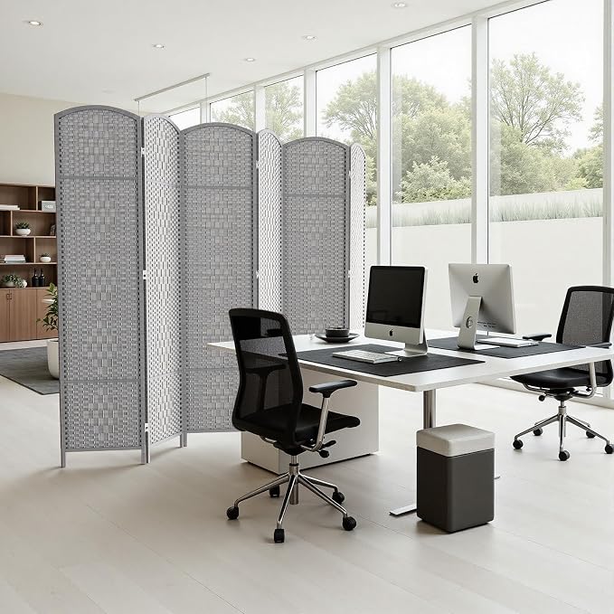 HALLYBEE Room Divider for Space Separation, Room Dividers and Folding Privacy - Image 6