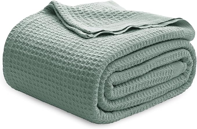 Bedsure Gentlesoft 100% Cotton Blanket King Size by BEDSURE