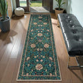 LIVEBOX Washable Floral Hallway Runner Rug 2x6 Non Slip, Boho Kitchen Runner 6ft by LIVEBOX