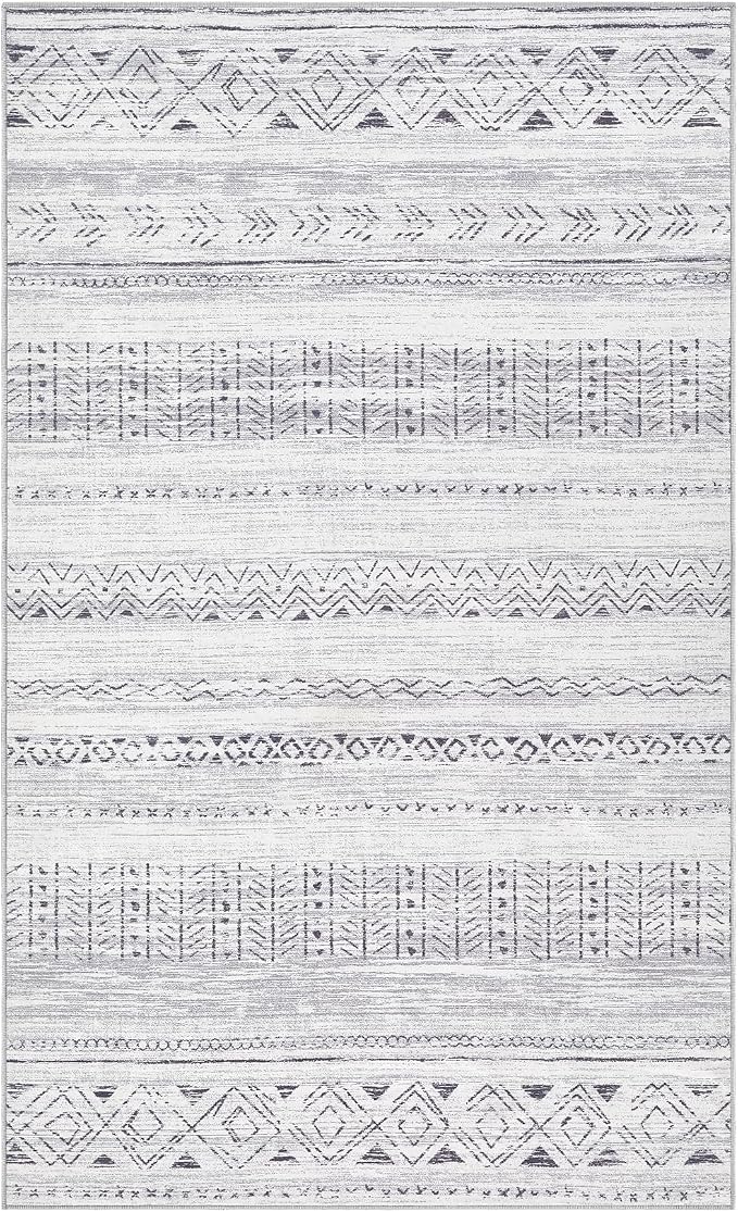 cotiled 3x5 Area Rug Living Room: Washable Boho Rugs - Image 6