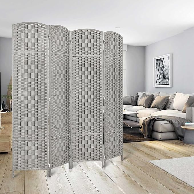 Rose Home Fashion 6 ft Tall Room Divider, Room Dividers and Folding Privacy - Image 2