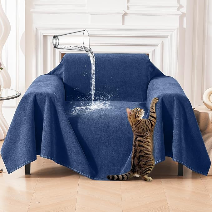 Deep Dream Cat-Scratch Resistant Armchair Couch Cover, Waterproof Sofa Cover by DeepDream