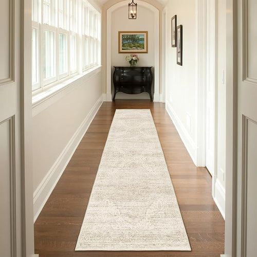 2x12 Runner Rug for Hallways Non-Slip Long Rug Runners, Boho Vintage Washable by Unknown