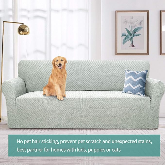 YEMYHOM Couch Cover Latest Jacquard Design High Stretch Sofa Covers - Image 2