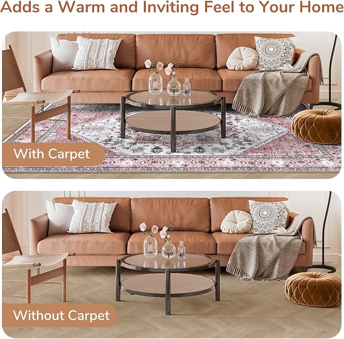 OPPODREAM Soft Area Rugs 5x7, 5x7 Washable Rug - Image 8