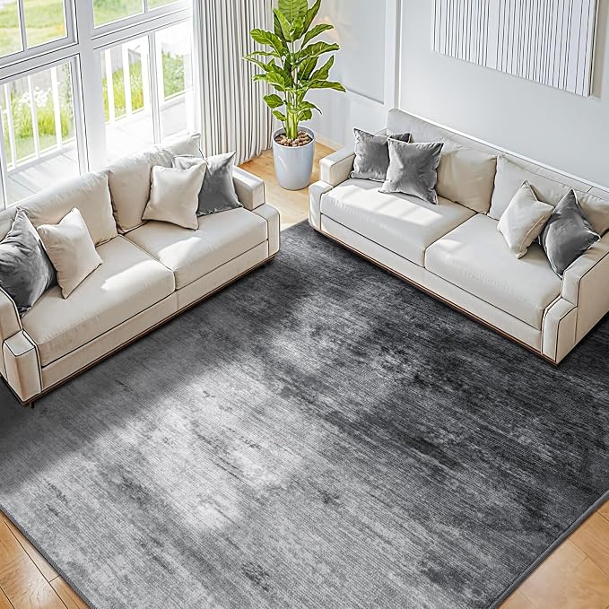 LIANLAM Washable Rug 5x7 Area Rugs by LIANLAM