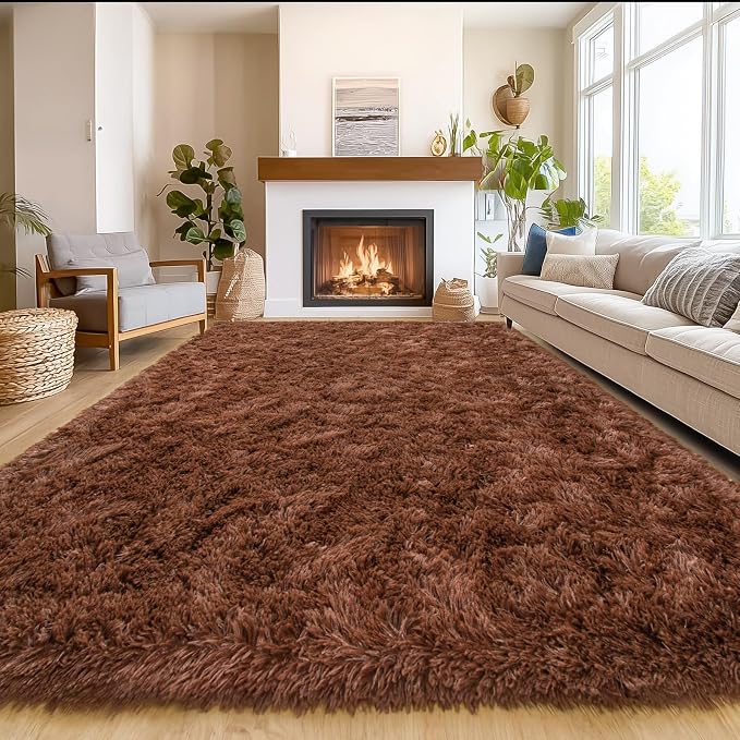 Area Rug for Living Room 6x9, Ultra Soft Shaggy Area Rugs for Bedroom, Upgrade - Image 2