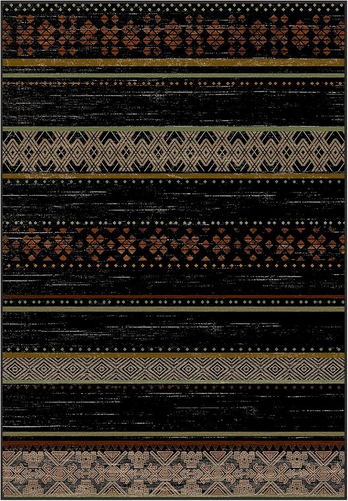 BESTSWEETIE 5x7 Area Rugs for Living Room Washable Moroccan Farmhouse Neutral - Image 8
