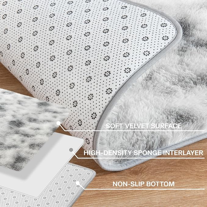 Merelax Large 6x9 Fluffy Soft Rugs - Image 6