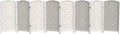 Red Lantern 3 ft. Short Diamond Weave Fiber Folding Screen by RedLantern