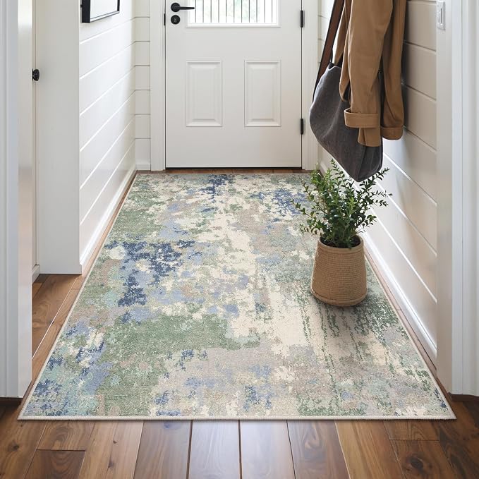 GENIMO 5X7 Washable Modern Area Rugs - Image 2