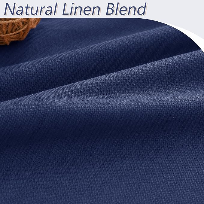 Guken 100% Blackout Curtains 100 Inch Length 2 Panels Set - Image 3