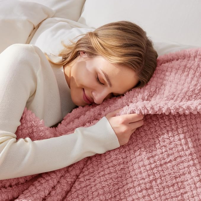 Whale Flotilla Twin Size Fuzzy Fleece Blanket - Image 2