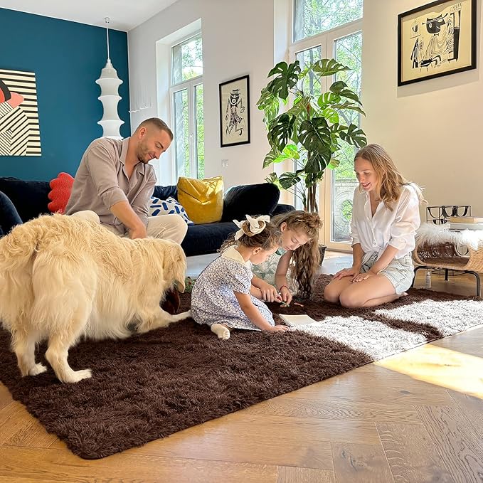 OLANLY 7x12 Machine Washable Large Area Rugs - Image 5