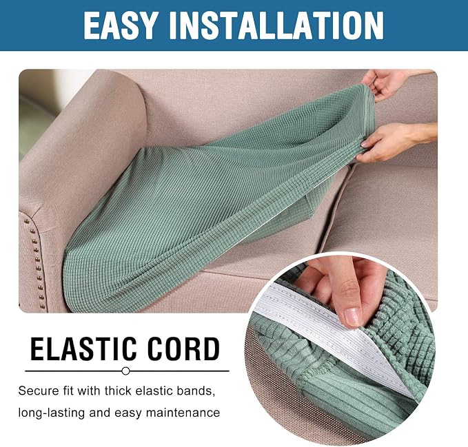 H.VERSAILTEX Super Stretch Stylish Cushions Covers/Furniture Cover Spandex - Image 5