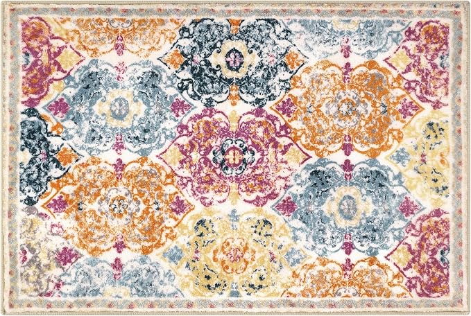 Vaukki Hallway Runner Rug, Vintage Shaggy Soft Laundry Rug Runner, Non Slip - Image 8