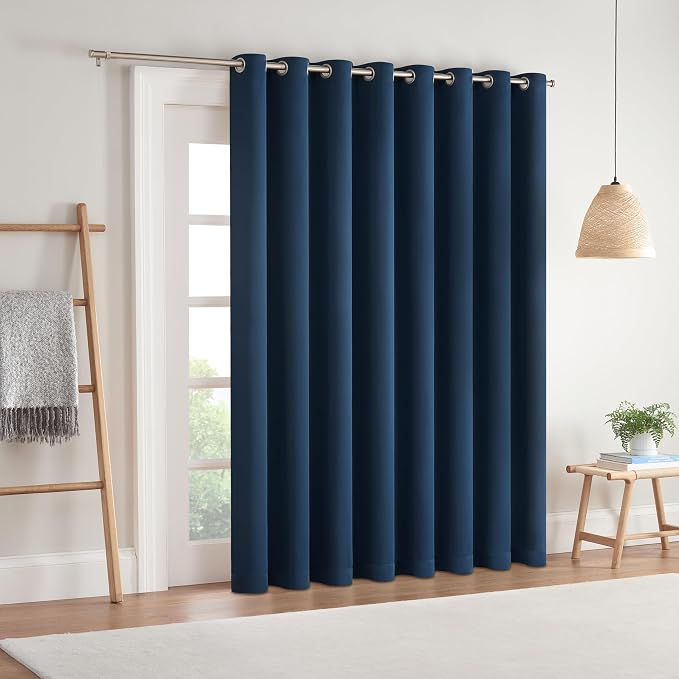 Eclipse Darrell Thermaweave Blackout Grommet Extra Wide 84" x 100" Sliding - Image 4