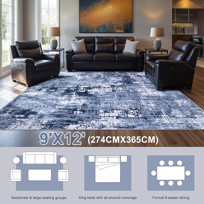 DMOYEST Area Rug Living Room Rugs - Image 2
