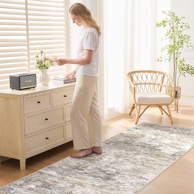 UERMEI 3X14 Washable Runner Rug - Image 3
